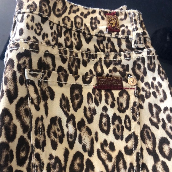*New* Leopard print skinny Jeans - Picture 5 of 7